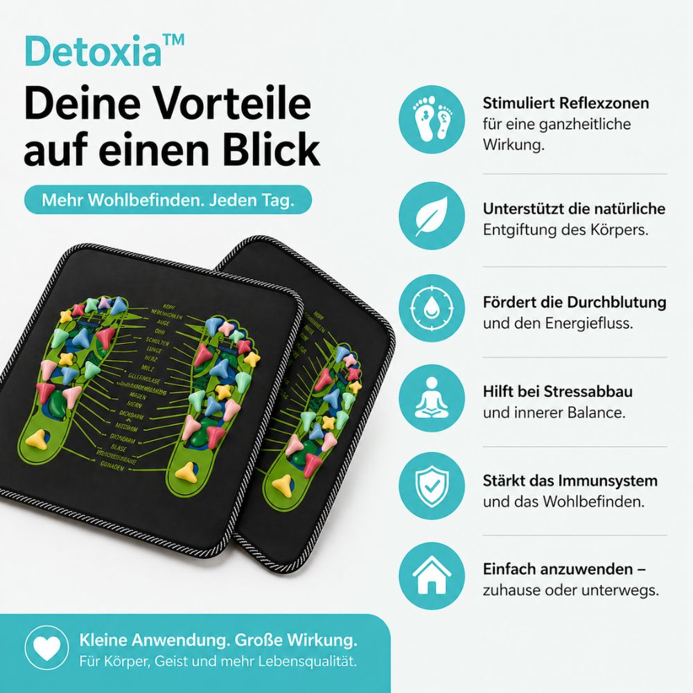 Detoxia™ ReflexFlow - Massage-Matte